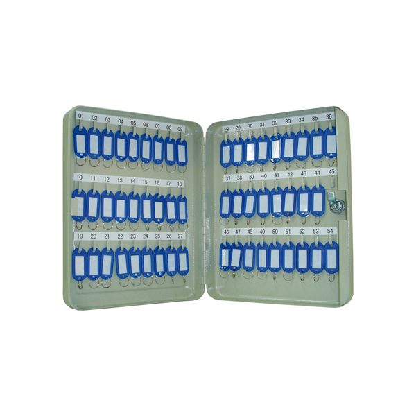 Q-Connect Armário Metálico p/ Porta-chaves 24x30x6cm - KF-04273