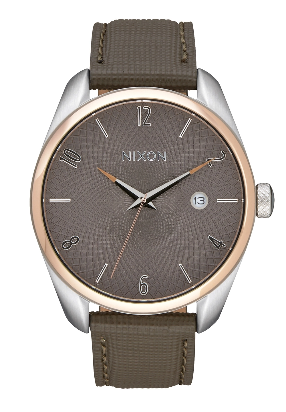 Nixon The Bullet Leather Rose Gold / Taupe A4732214