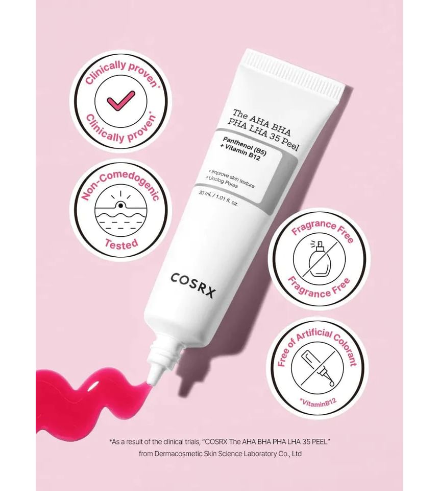 COSRX - De AHA BHA PHA LHA 35-schil