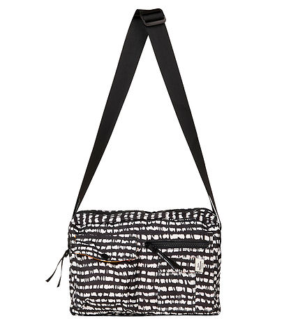Mads N?rgaard Skuldertaske - Bel One Art Cappa - ScribBlå Black/