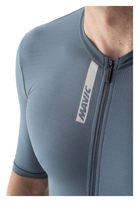 Maillot Manches Courtes Mavic Essential Bleu Orion/Celeste