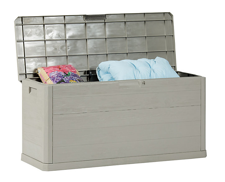 Coffre de jardin Toomax Woody's taupe 280 L