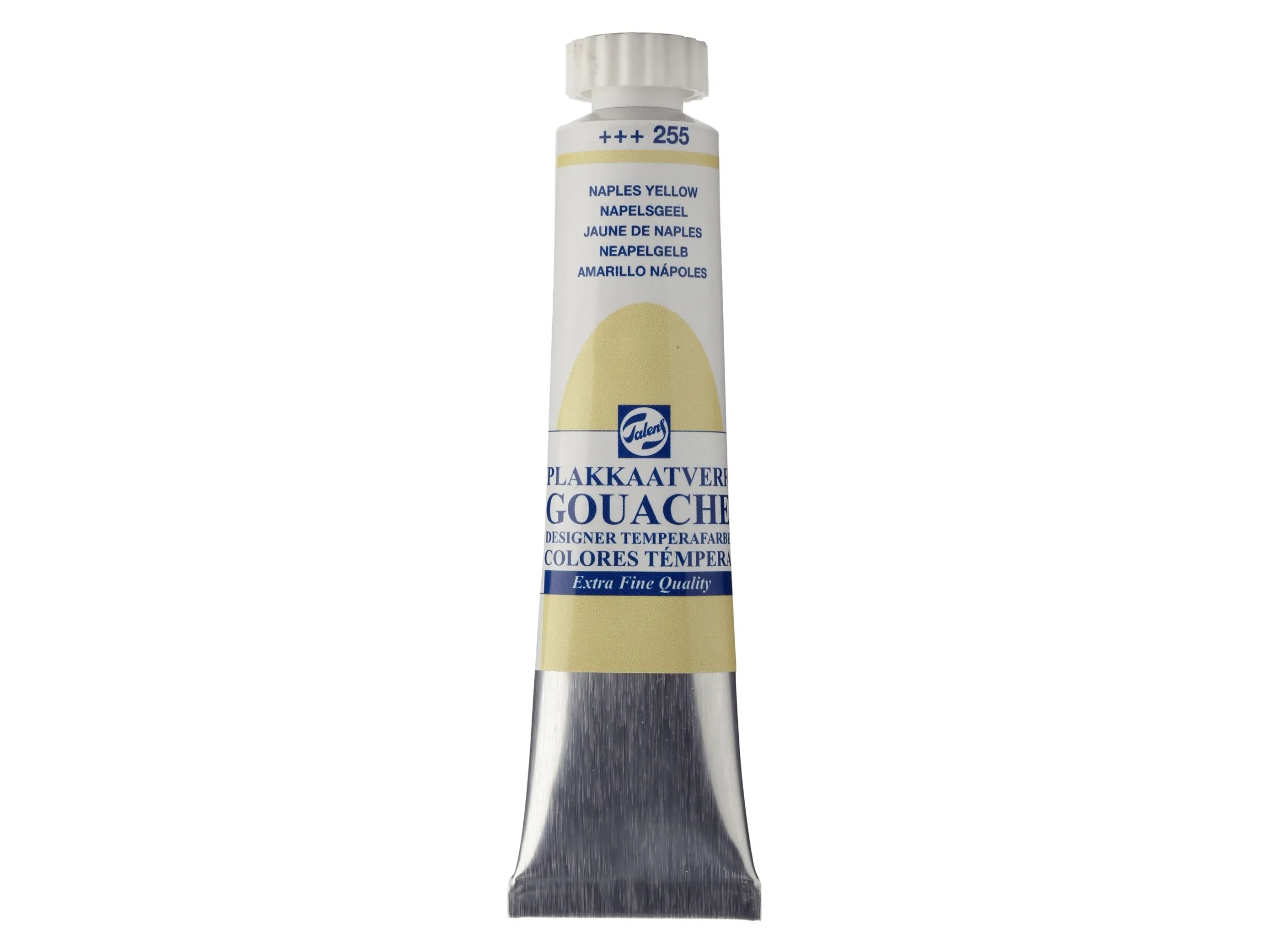 Talens Gouache Extra Fine Quality Tube Naples Yellow 255