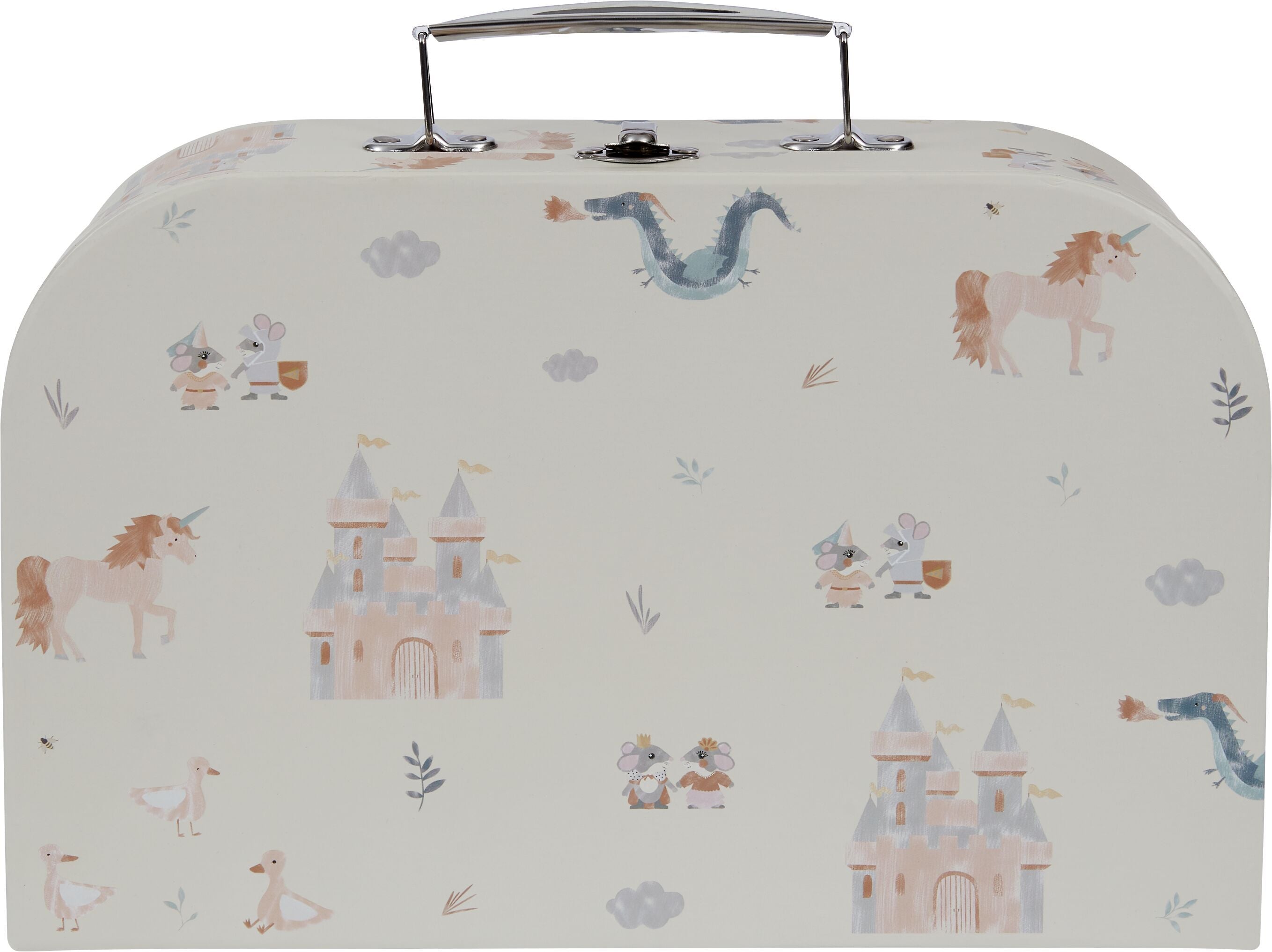 SARITA Koffer - Beige / B: 27.0 cm x T: 18.0 cm x H: 7.5 cm