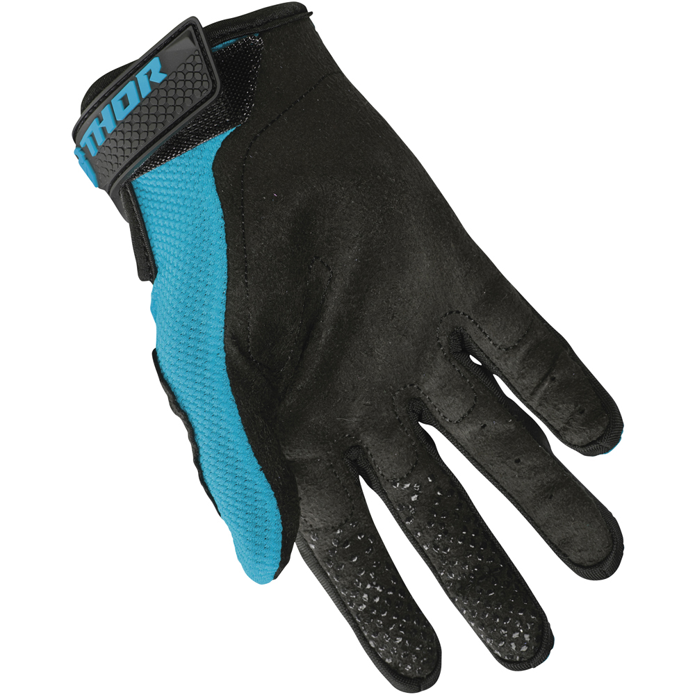 Thor Motocross - Gants femme Sector Turquoise / Blanc