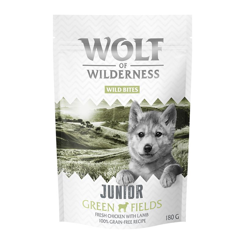 Wolf of Wilderness Bouchées Junior 180 g