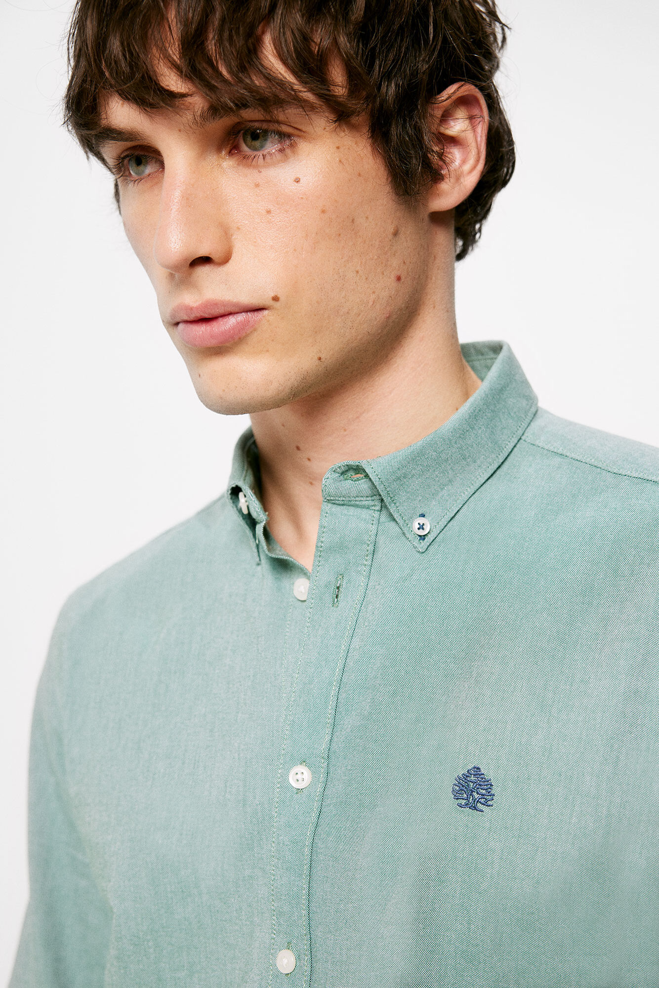 Camisa Oxford