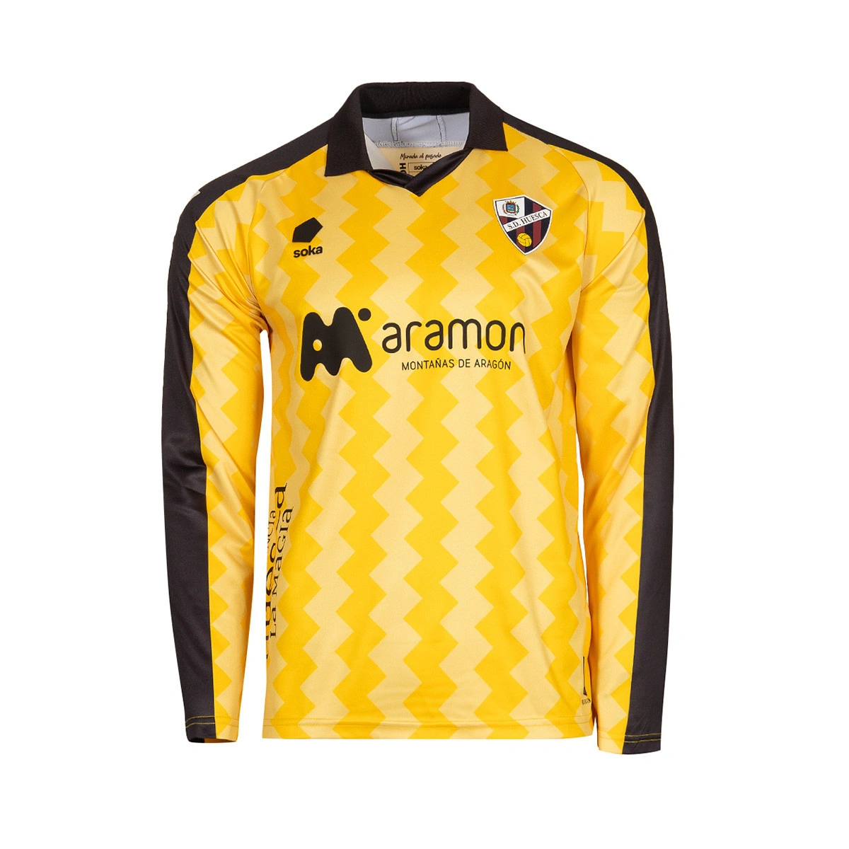 Camisola Soka Sociedad Deportiva Huesca Segundo Equipamento Guarda-redes 2025-2026