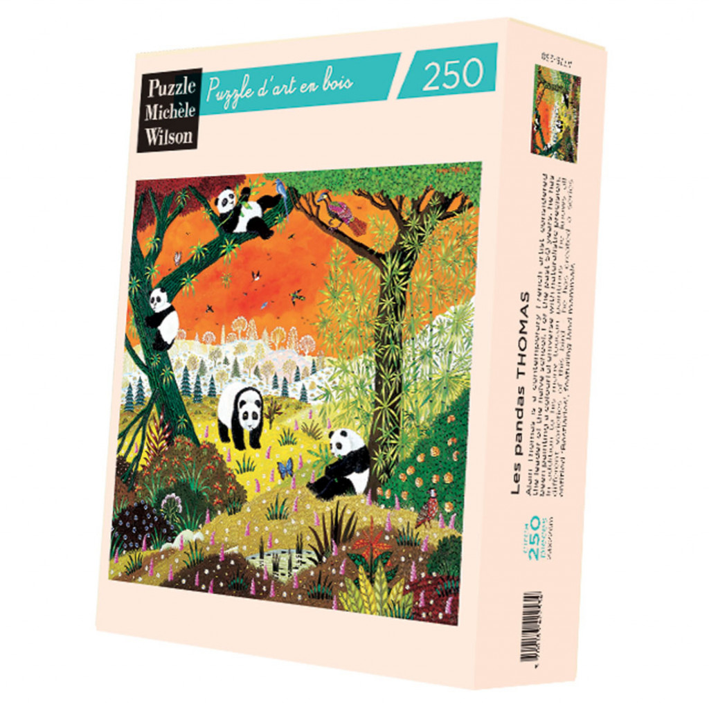 Puzzle - Alain Thomas - Les Pandas - 250 Pièces