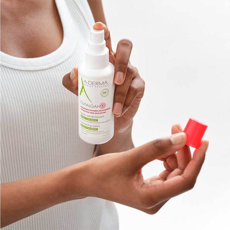 A-Derma Cutalgan erfrischendes Spray, 100 ml