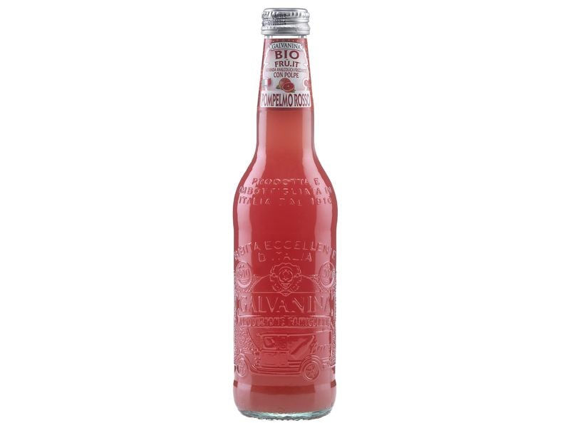 Galvanina Soft-Drinks Pompelmo Rosso Bio 0.35 l Italienisches Bio-Erfrischungsgetränk