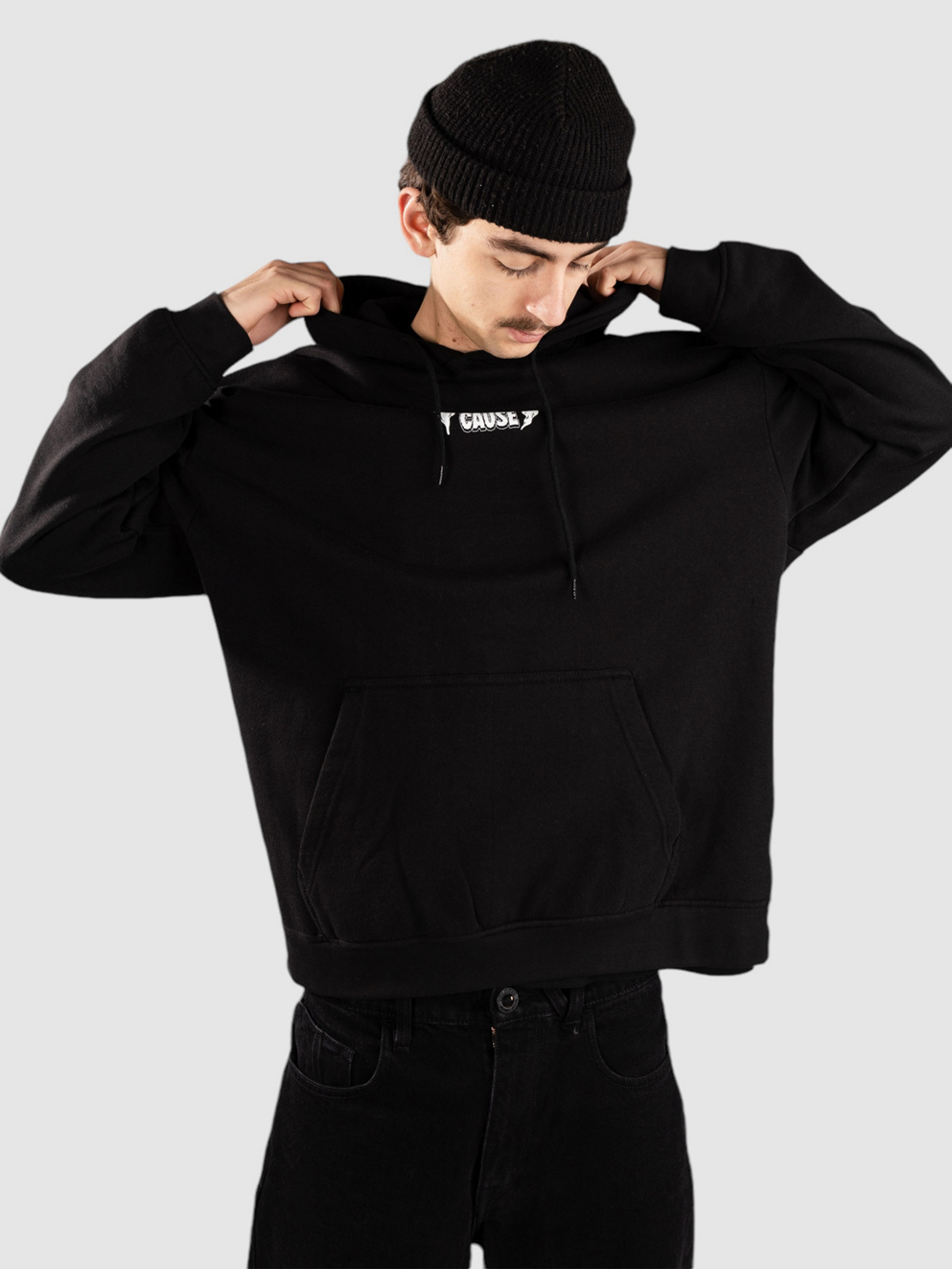 A Lost Cause Ghostin Hoodie black