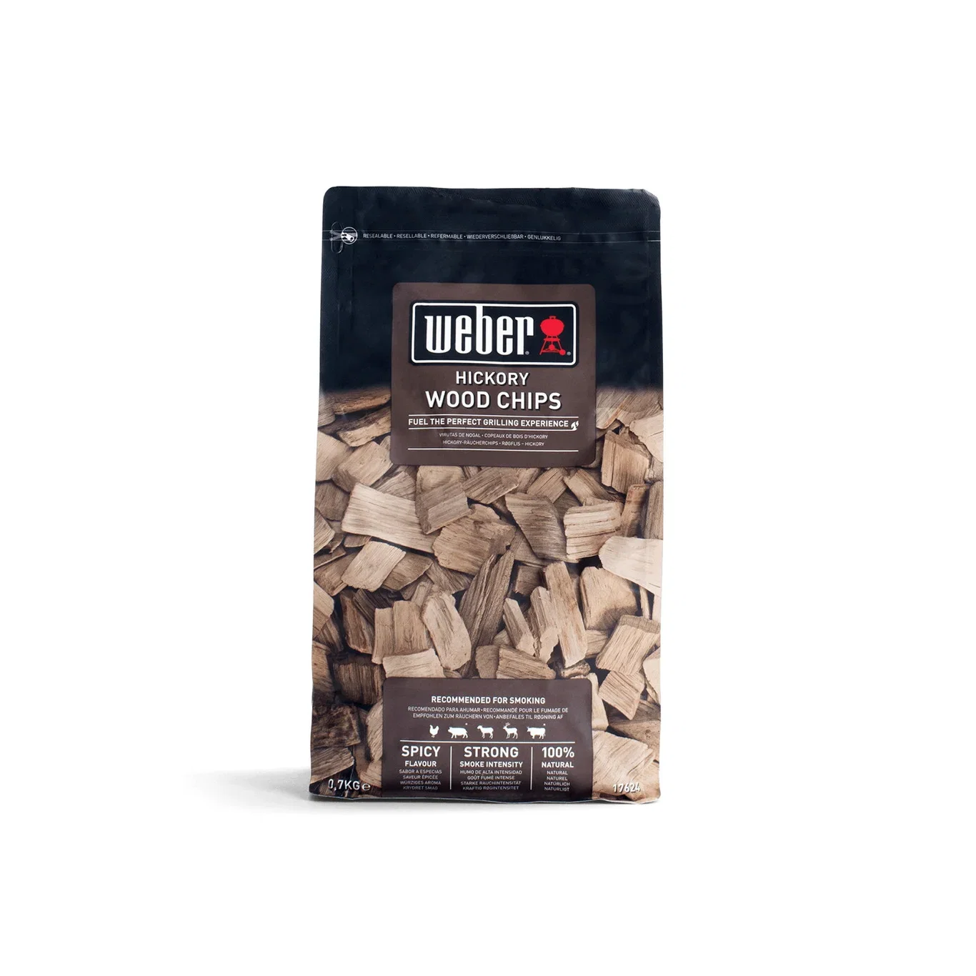 Weber Røkeflis Hickory 700 g