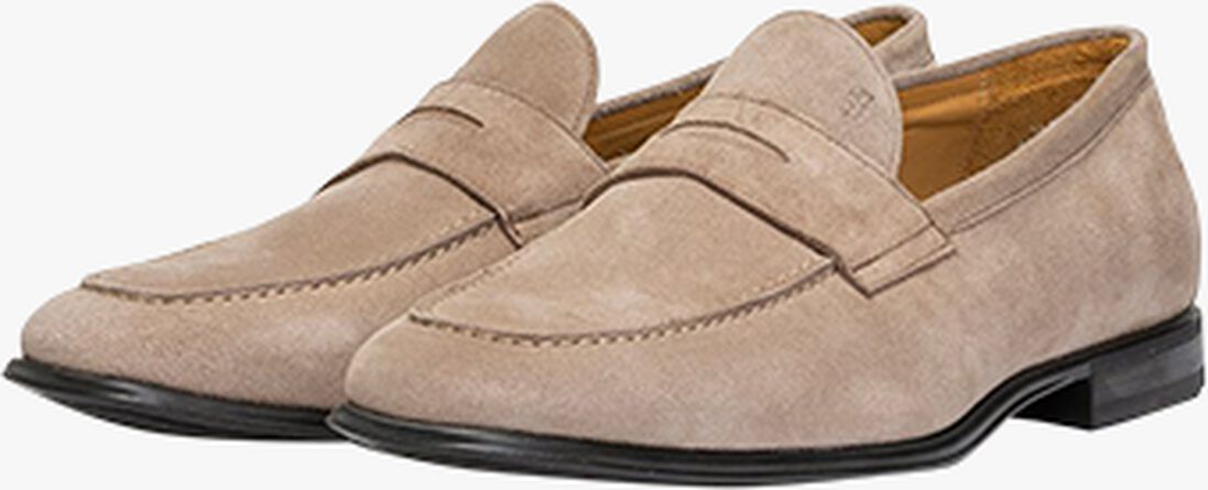 bruine van bommel loafers sbm-40038