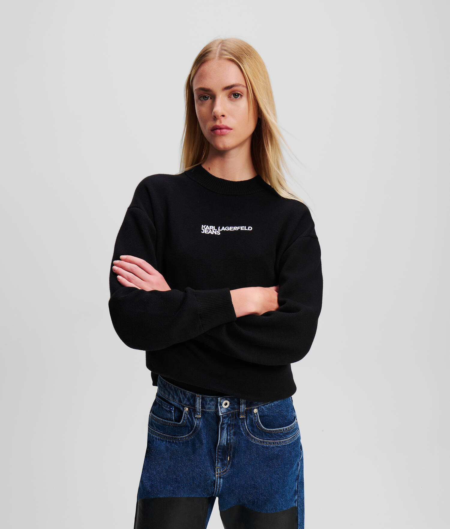 SWEAT AVEC LOGO KLJ