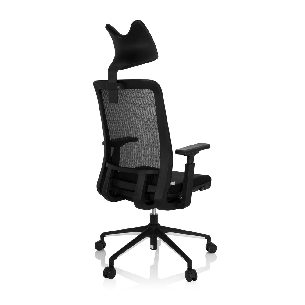 Profi Bürostuhl SKATE MA Stoff/Netzstoff mit Armlehnen hjh OFFICE