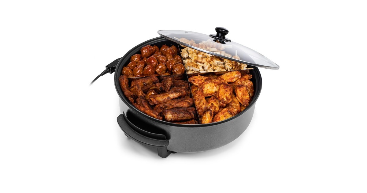TristarPZ-9145 Multifunctionele hapjespan XXL bak-/braadpan  (Zwart)