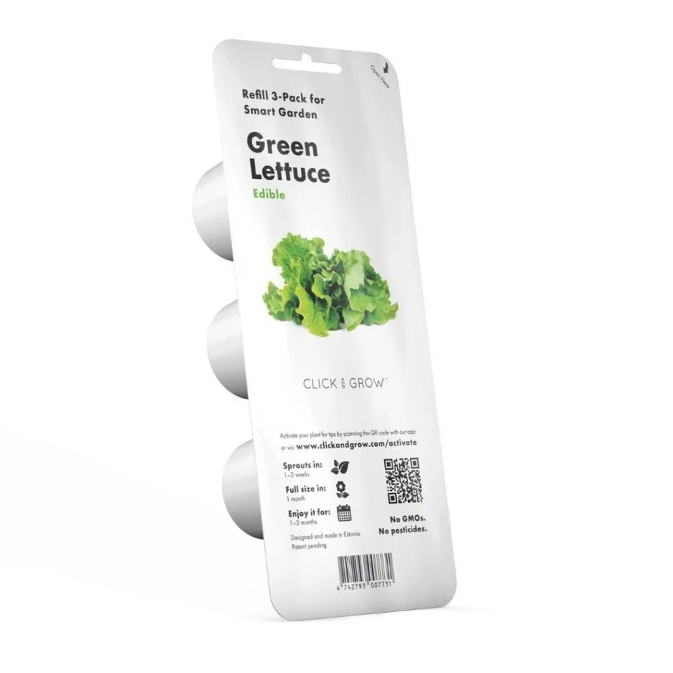 Click and Grow - Smart Garden Refill 3-pack - Green Lettuce (SGR32X3)