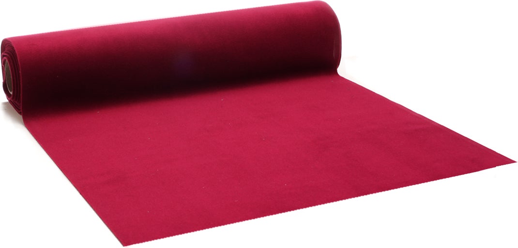 Vivant kersttafelloper 28 x 250 cm rood