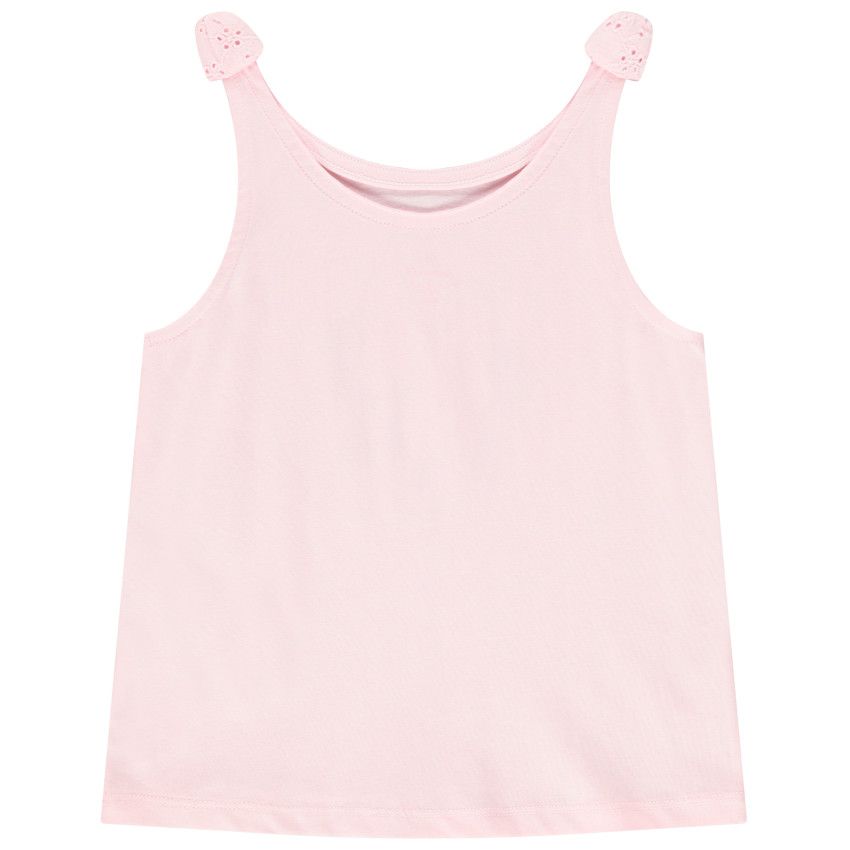 Débardeur à maille fantaisie Minnie Disney pour fille - Rose