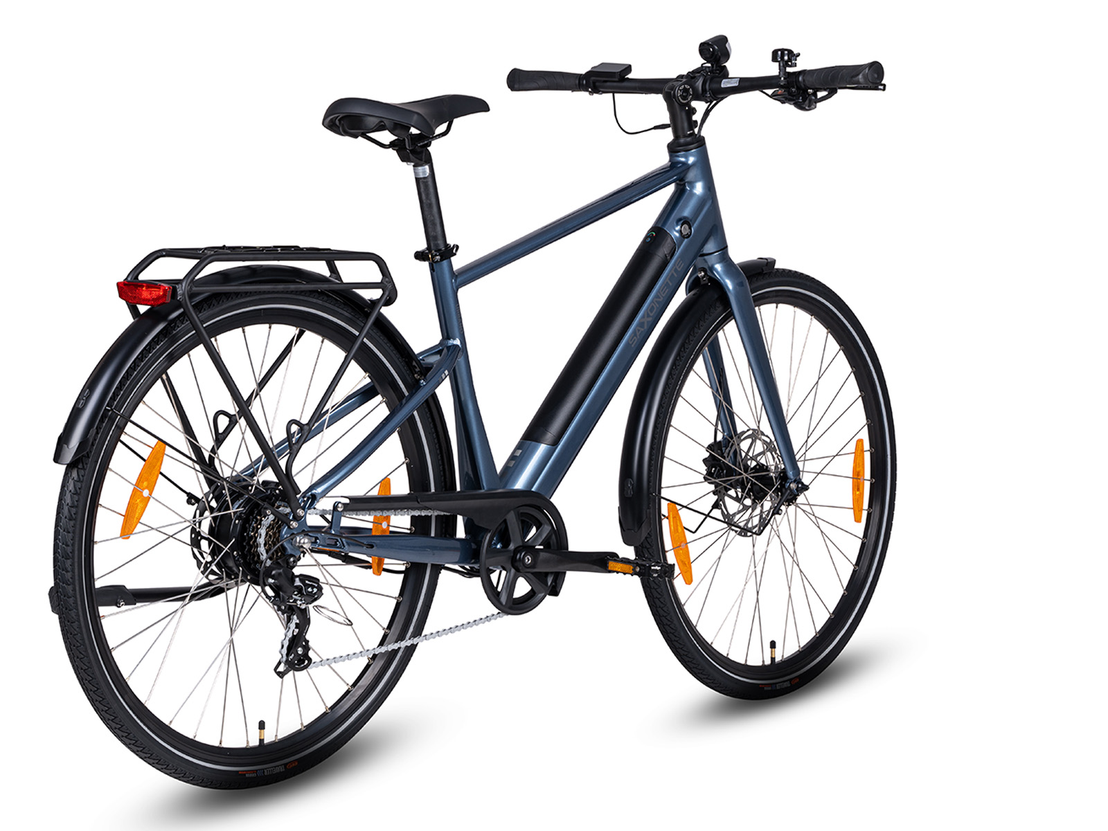 Saxonette Urbano 7 sp 11.6 Ah  heren ebike - Blue