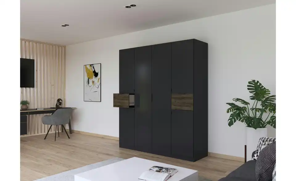 Drehtürenschrank 181 cm 6 Stück