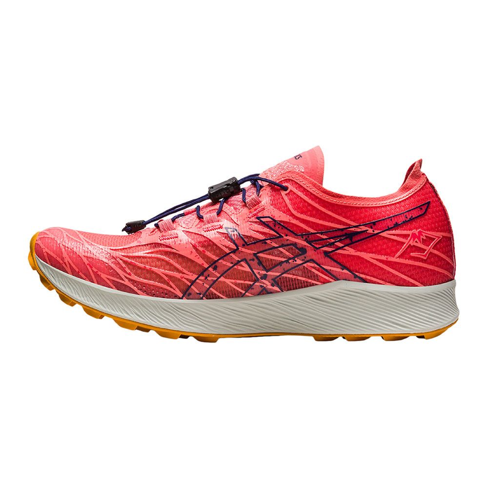 Asics FUJISPEED™ - Chaussures trail Femme papaya/indigo blue