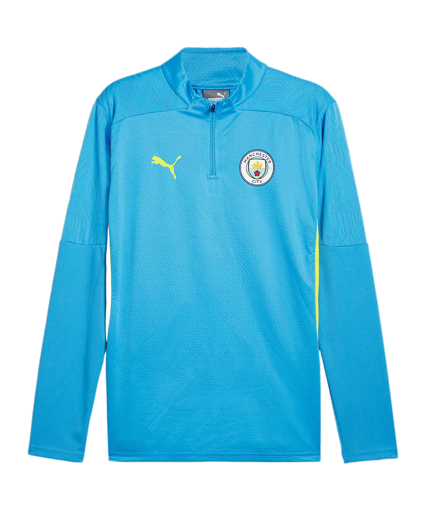 PUMA Manchester City 1/4 Zip Sweatshirt Blau F11