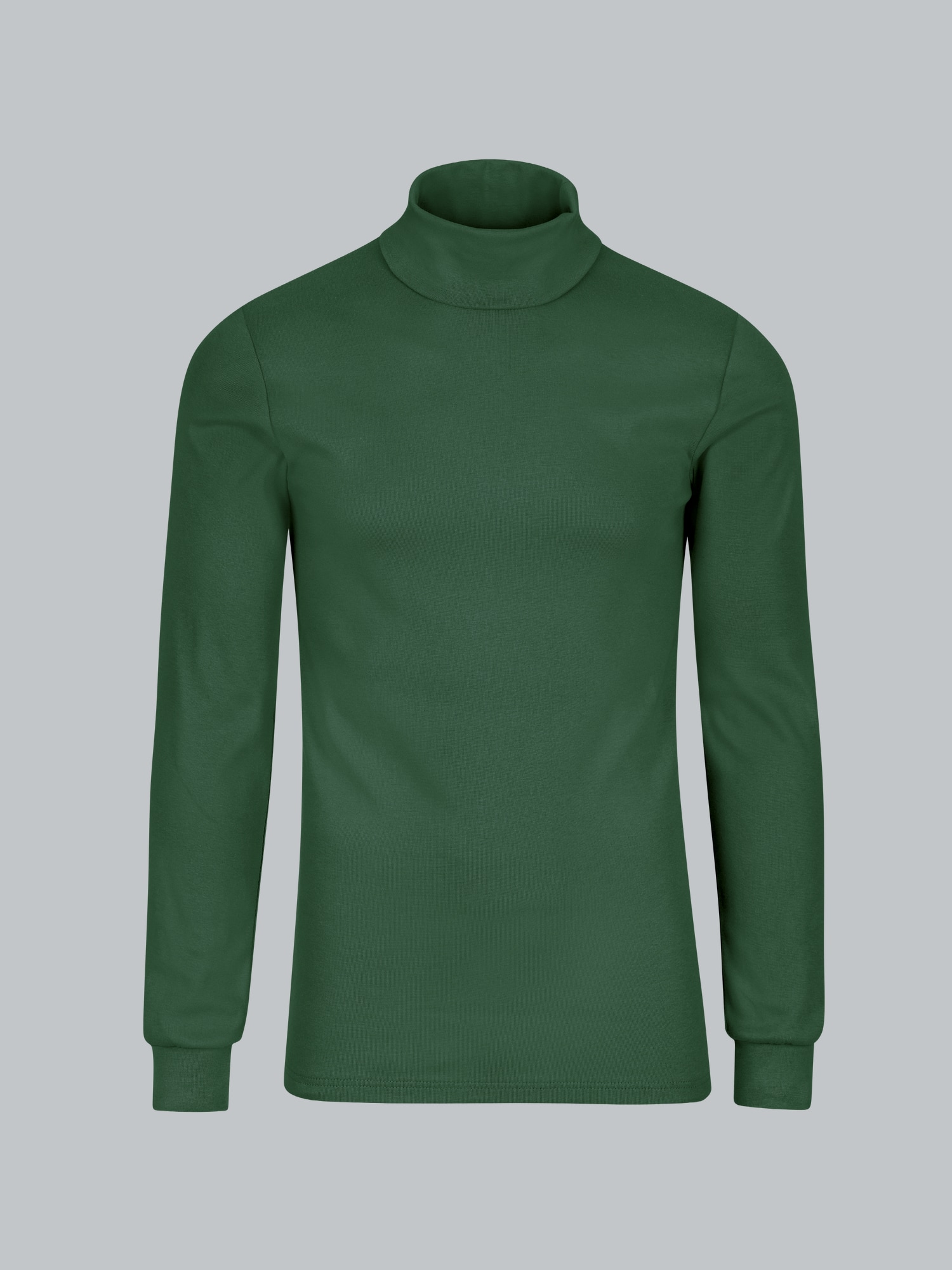 Langarm Ski- und Sport-Rollkragenpullover Efeu