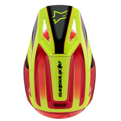 Casque cross Alpinestars SUPERTECH S-M3 - FRAY - ENFANT - Rouge / Jaune