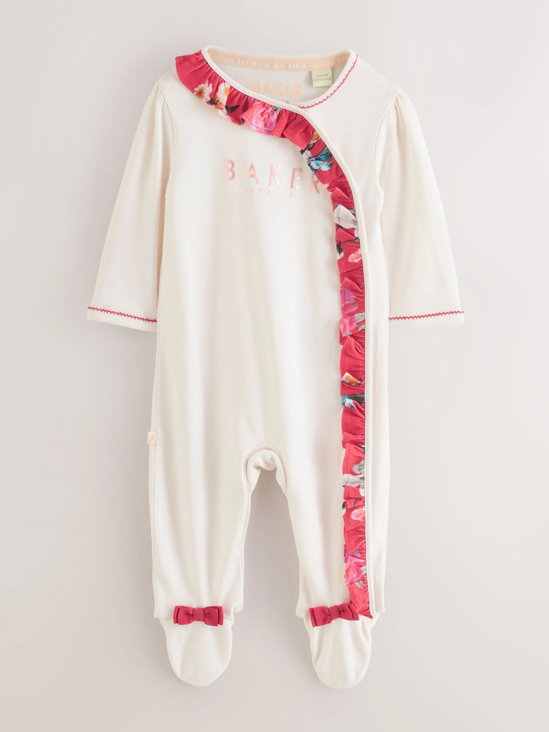 Rood - Baker by Ted Baker - 3 Babypyjama's