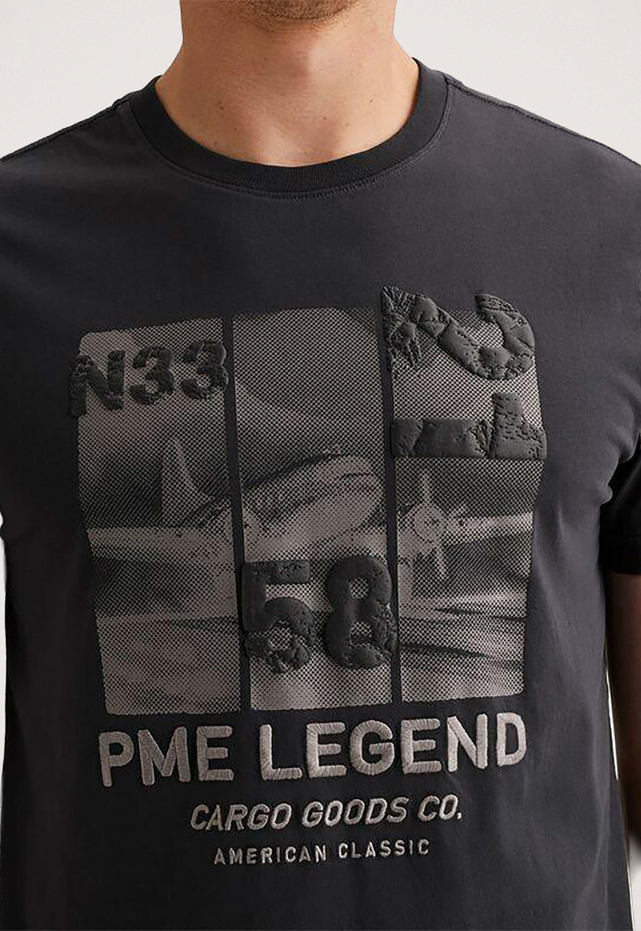 PME Legend Mixed Artwork T-shirt
