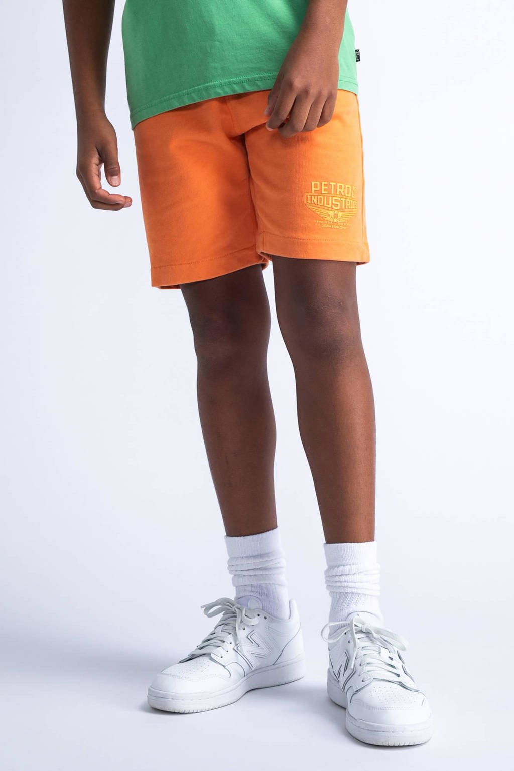 Petrol Industries sweatshort oranje