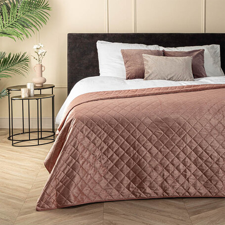 Bedsprei Velvet - Ruit