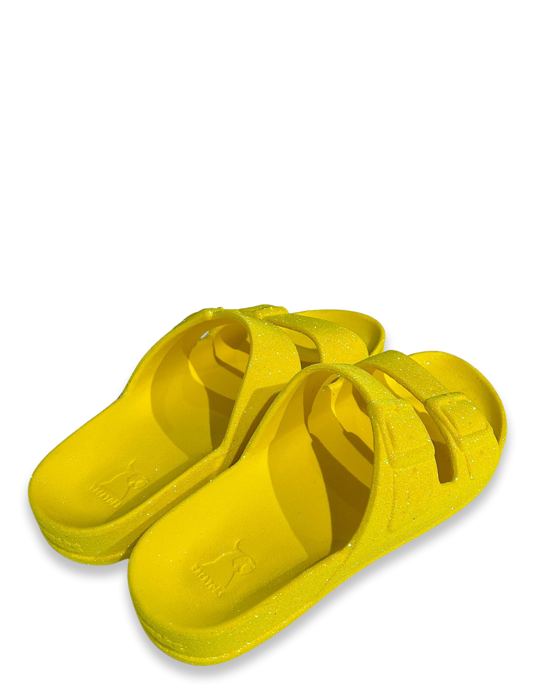 cacatoes Sandales Femme Neon Jaune Fluo