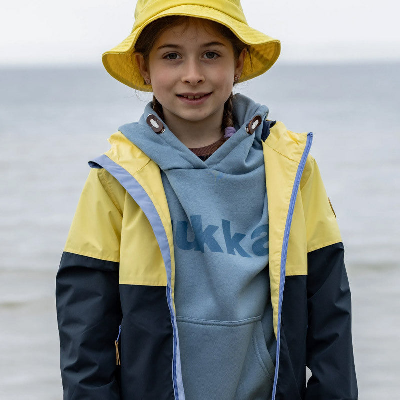 Kinder Puck Regenjacke sunshine