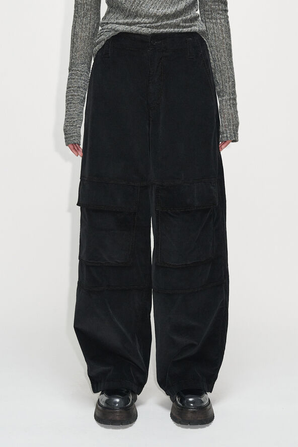 Hope HEARTBREAK TROUSERS Black smooth cord