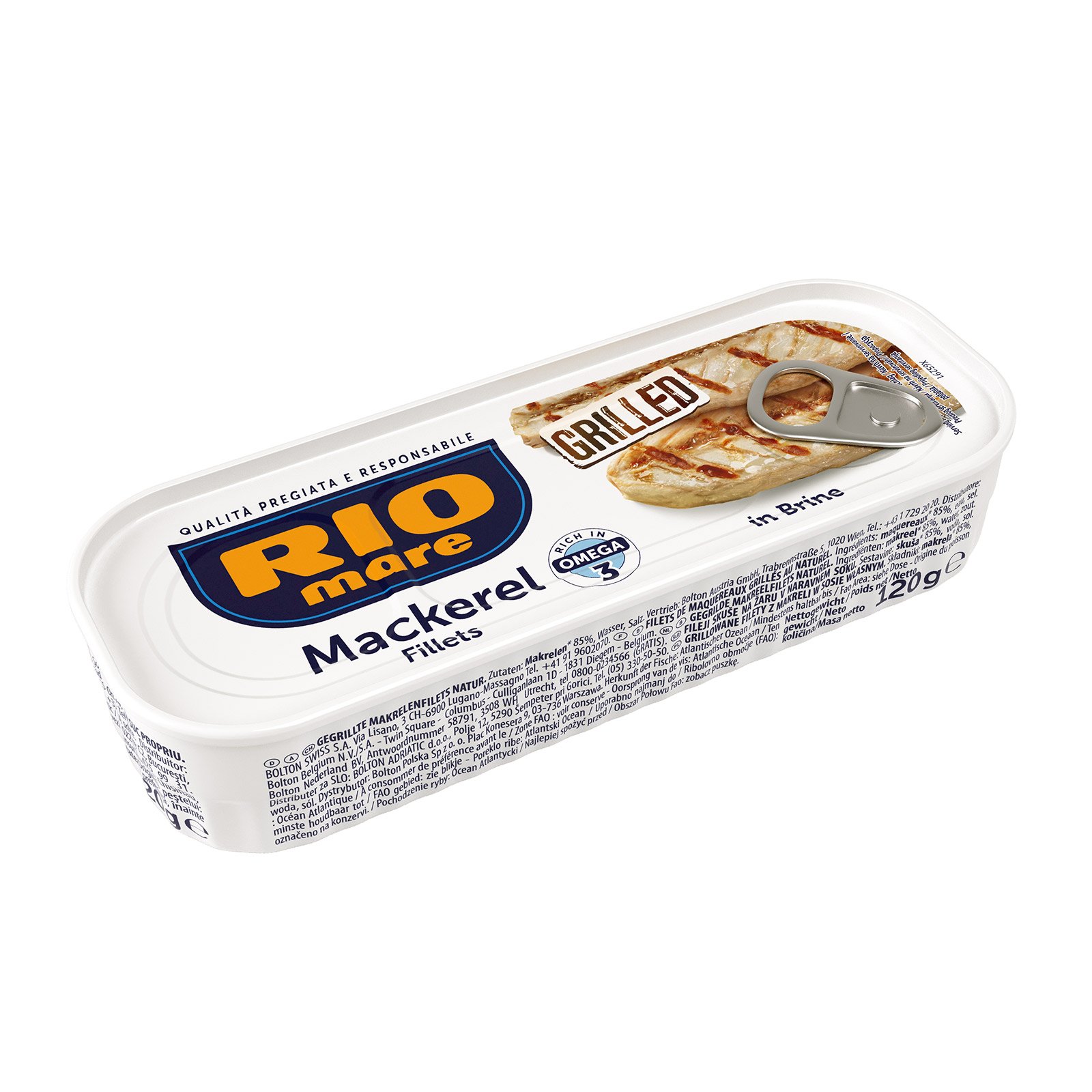 Rio Mare gegrillte Makrelenfilets Natur