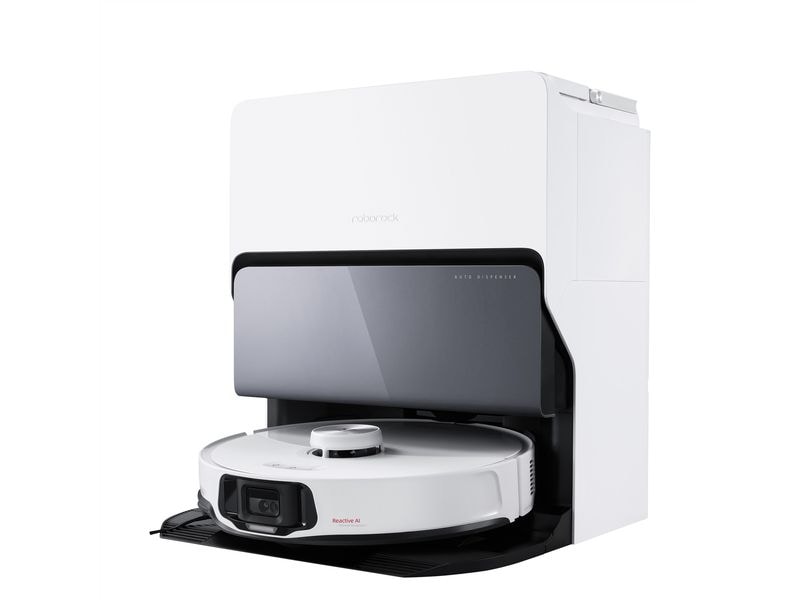 Roborock Saug- und Wischroboter S8 MaxV Ultra Weiss Saugroboter mit Wischfunktion