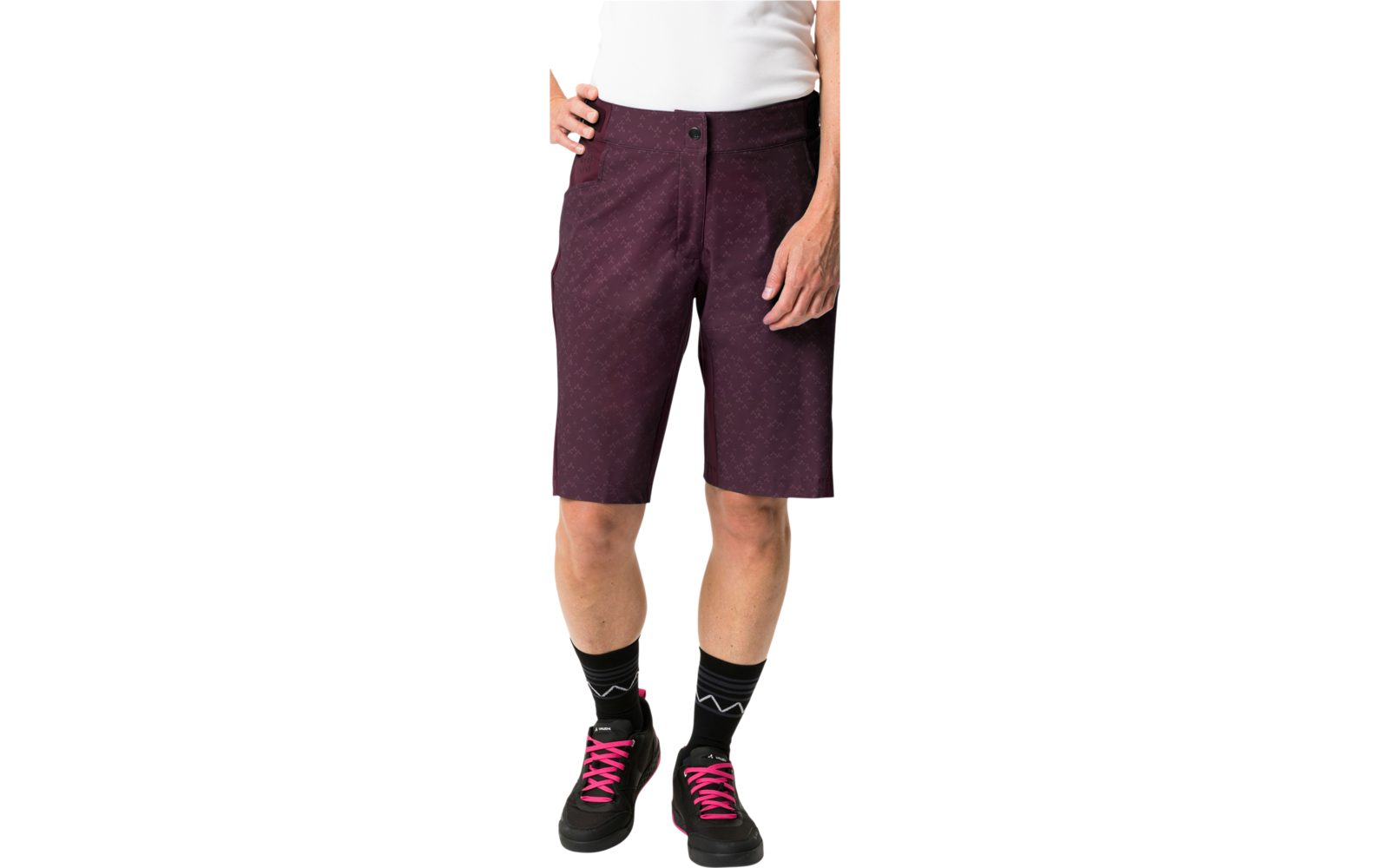 Vaude Ledro Print Damen Radshorts