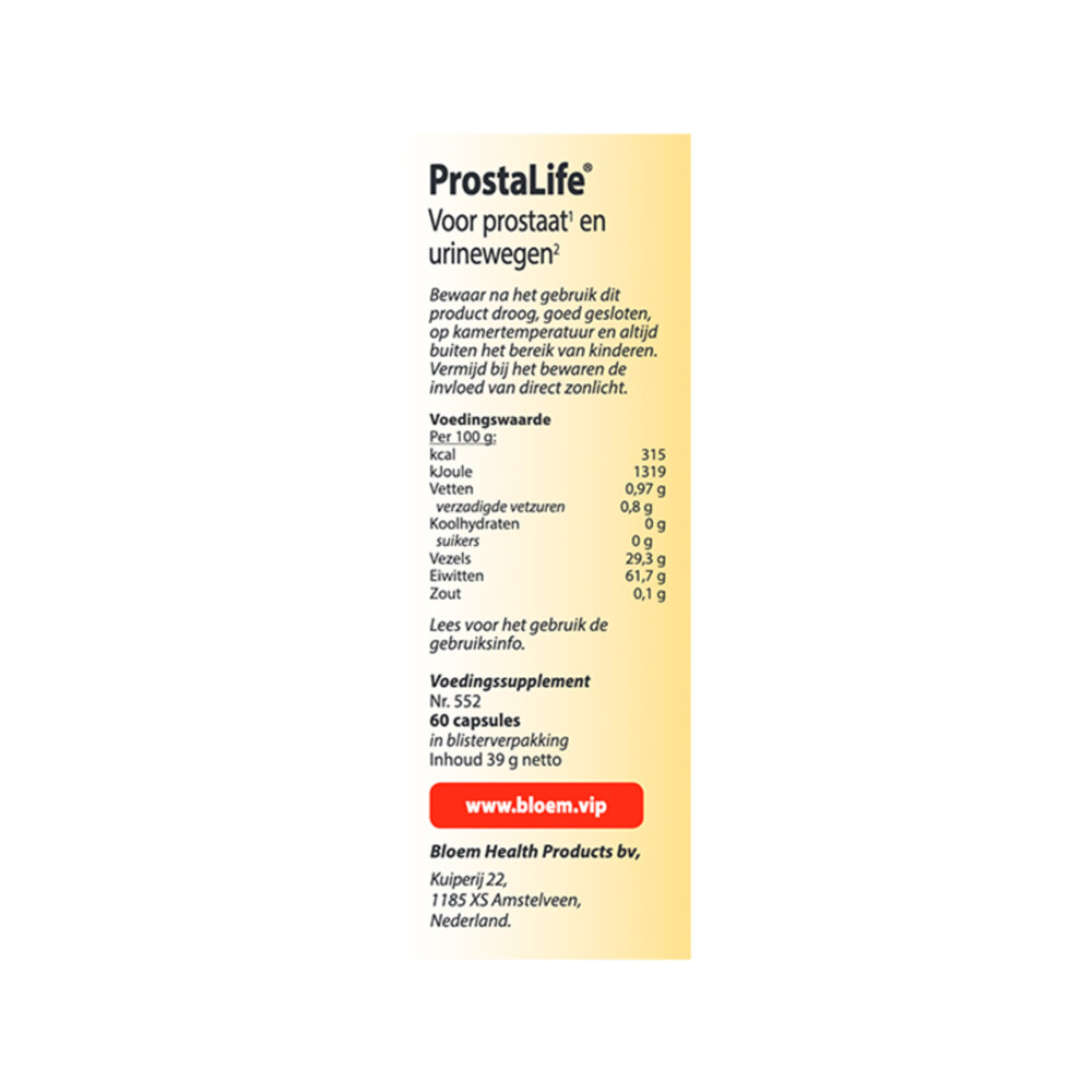 Bloem Prostalife 60 capsules