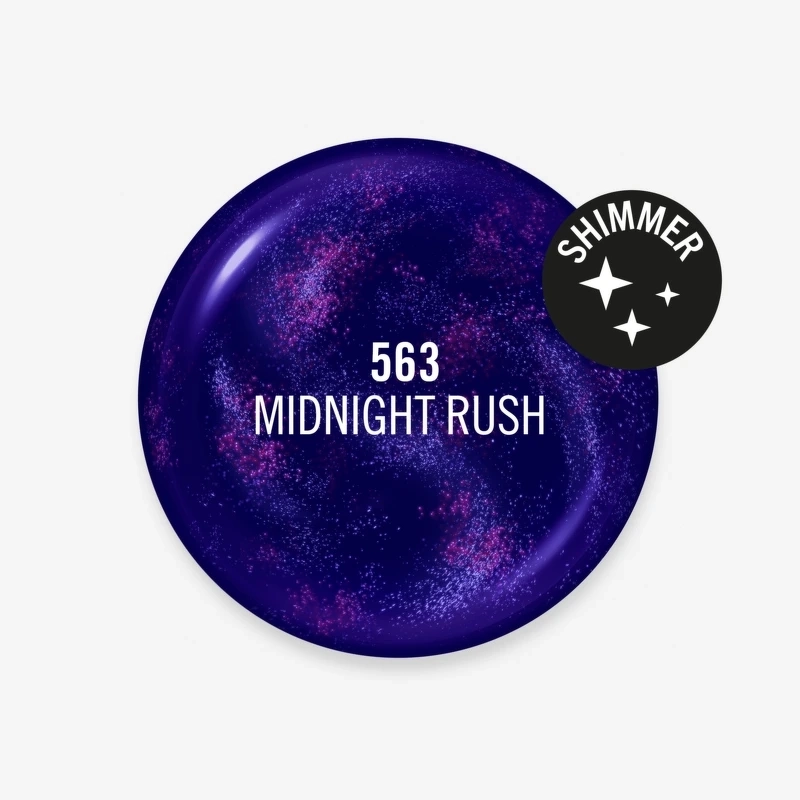 RIMMEL 60 Seconds Nail Polish 8 ml - 563 Midnight Rush