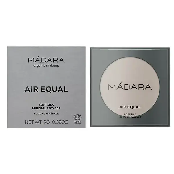 Madara Cosmetics AIR EQUAL Pó Mineral Soft Silk #0 TRANSLÚCIDO 9g