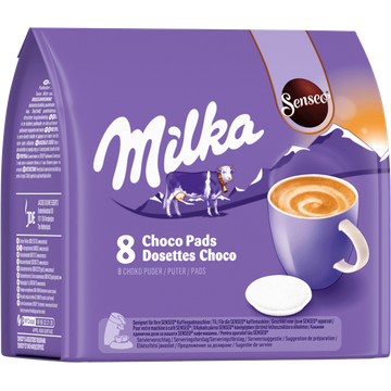 Milka Senseo Choco Pads 8 Stuks 112 g