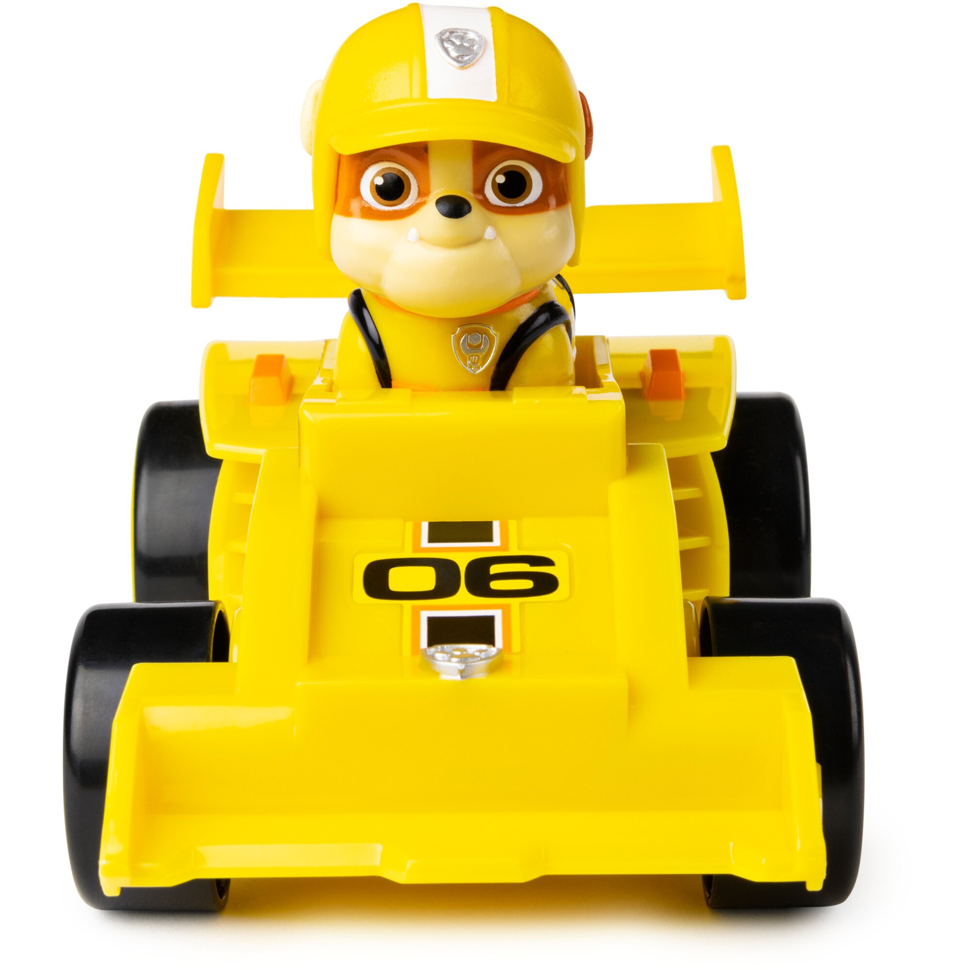 Spin Master Spielfahrzeug Paw Patrol - Ready, Race, Rescue, Rubbles Race & Go Deluxe Basis Fahrzeug