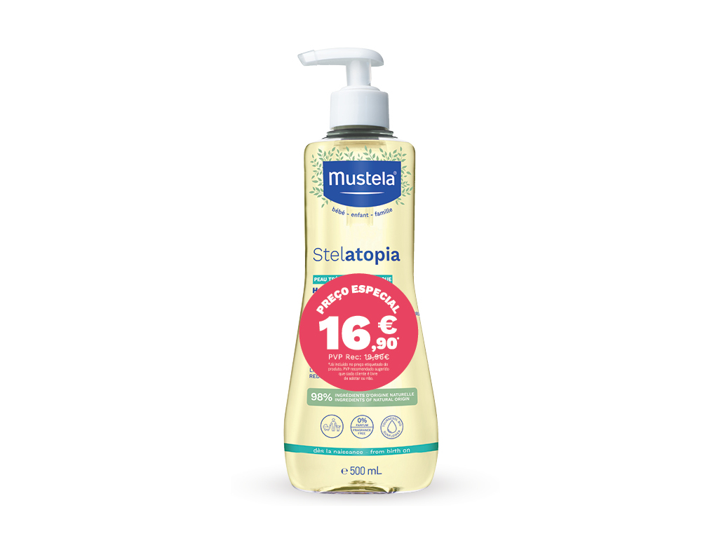 OLEO BANHO MUSTELA STELATOPIA 500ML