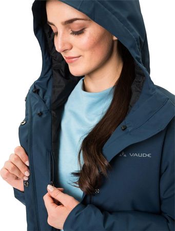 CYCLIST PADDED Damen-Regenparka  dark sea  36