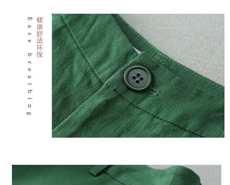 Onipixiy - Hoge taille effen shorts
