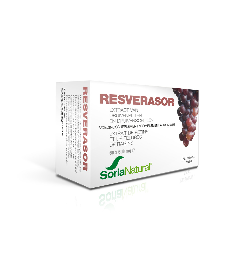 Soria Resverasor OPC’s 600 mg (60 tabletten)