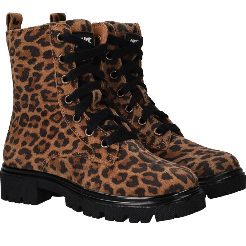 IK-KE Veterboots Bruin Meisjes